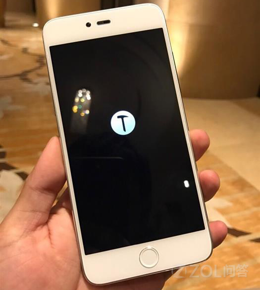锤子m1m1lhome键是圆的